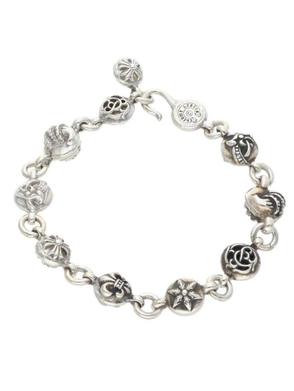 Chrome Hearts Multi Ball Silver Bracelet